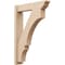 Ekena Millwork 6-in W x 26-in D x 38-in H Balboa Trad Rough Cedar Woodgrain TimberThane Outlooker, Primed Tan OUTUR060X26X38BOA04RCPR - alternate 1